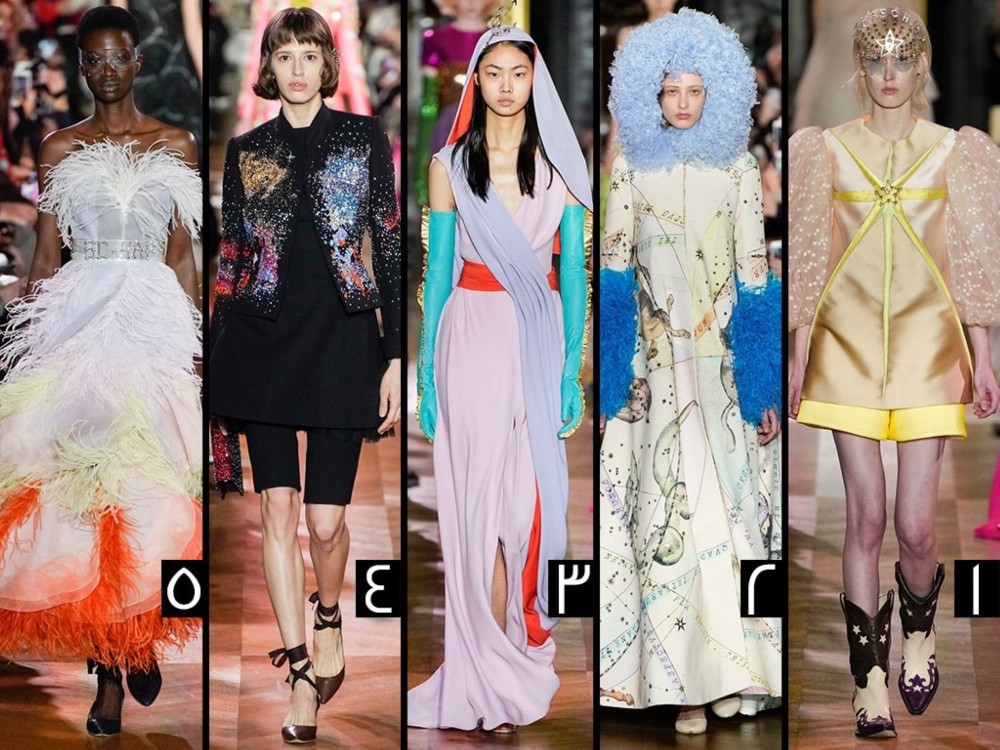 أيّ تصميم أحببتِ أكثر من مجموعة Schiaparelli للخياطة الراقية لربيع 2019؟