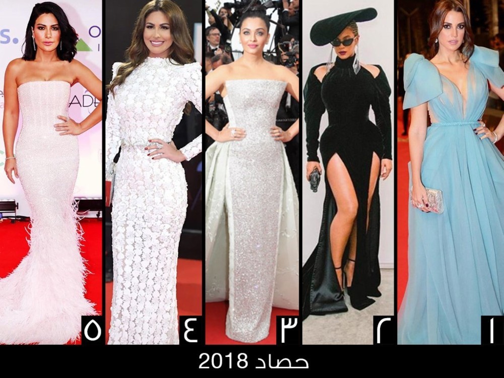 حصاد 2018: من هي النجمة صاحبة الإطلالة الأجمل على السجادة الحمراء لهذا العام؟