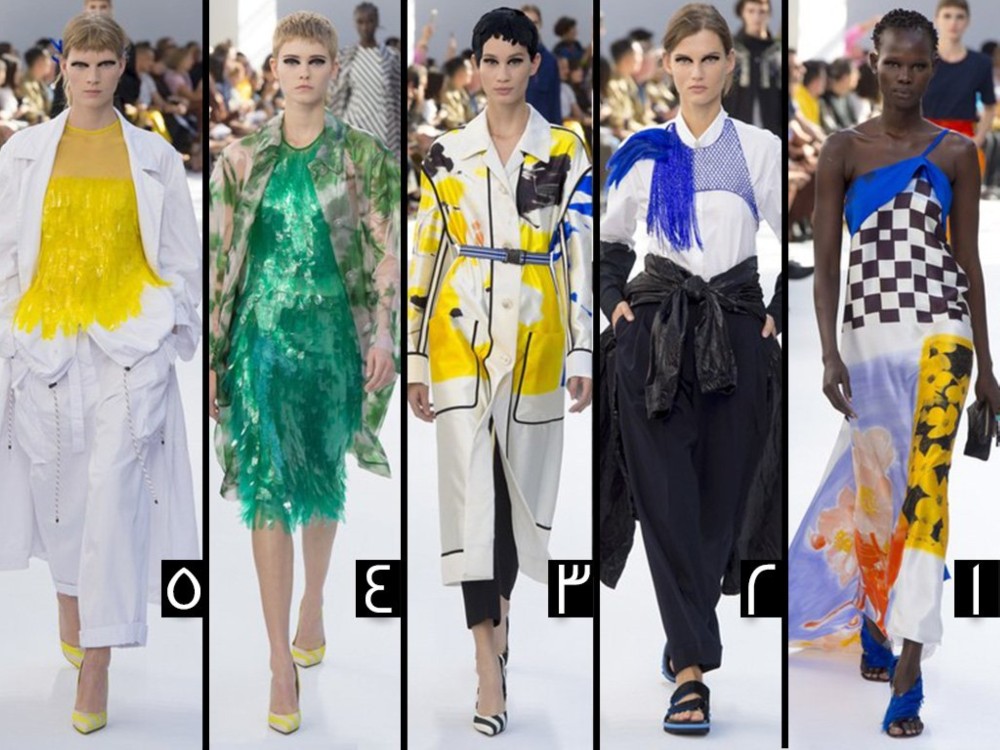 أيّ تصميم أحببتِ أكثر من مجموعة Dries Van Noten للأزياء الجاهزة لربيع 2019؟