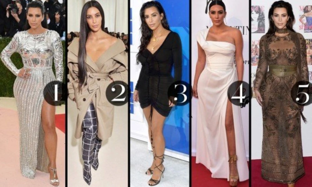 الإطلالة الأجمل لـ Kim Kardashian لعام 2016