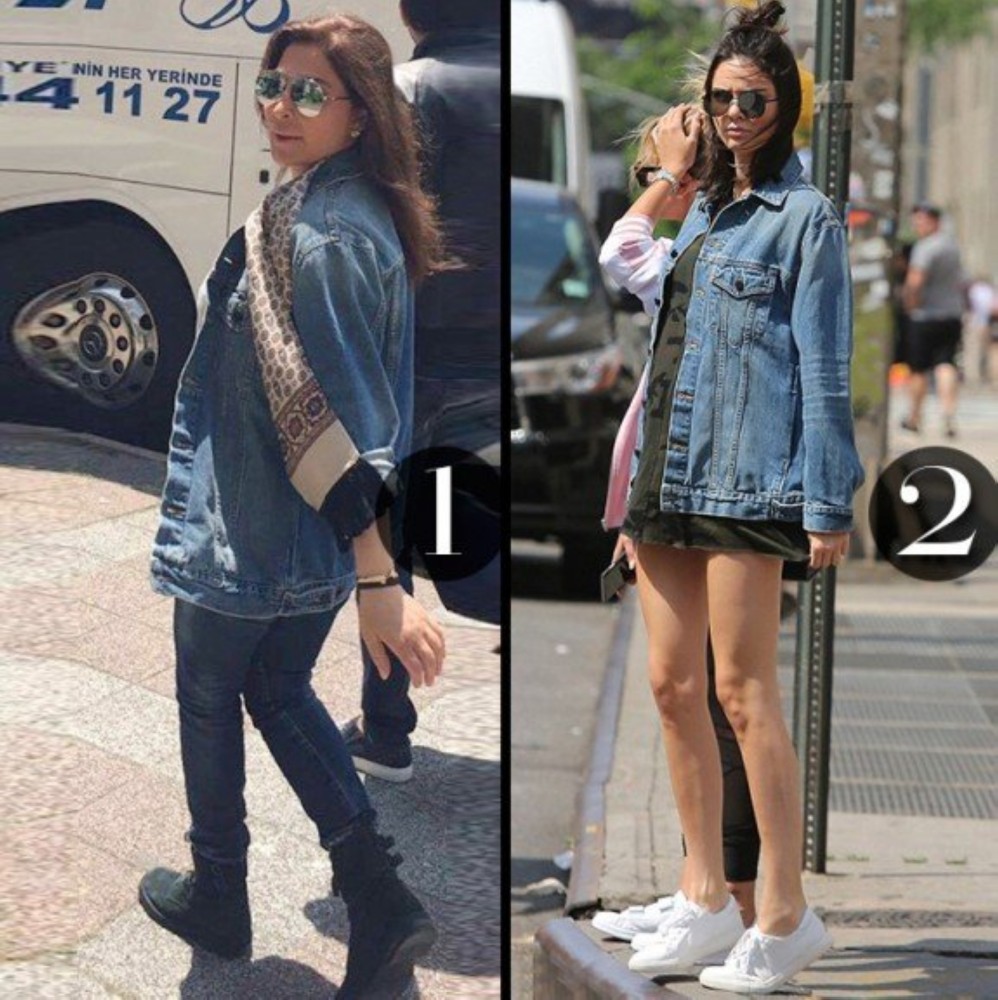 مَن ارتدت سترة Denim x Alexander Wang بطريقةٍ أفضل؟