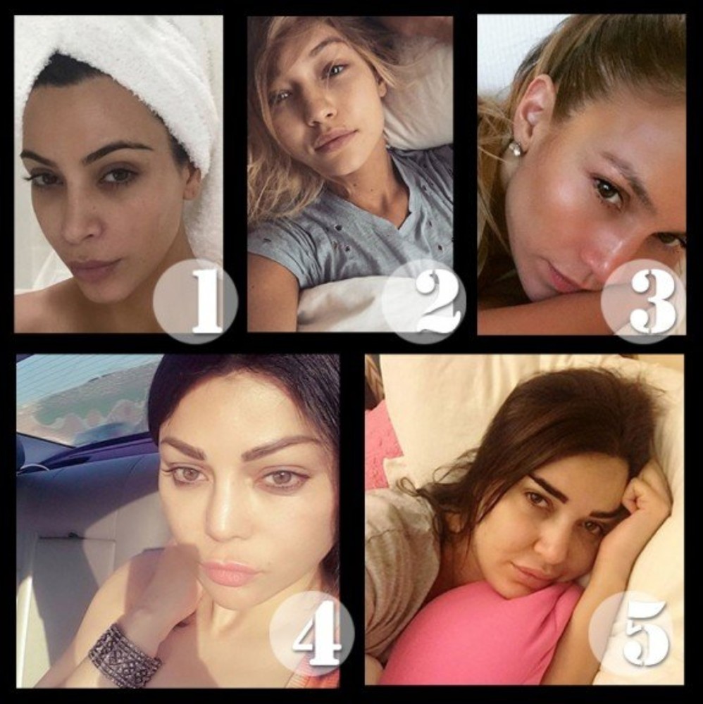 من هي صاحبة أجمل سيلفي من دون مكياج لعام 2015؟