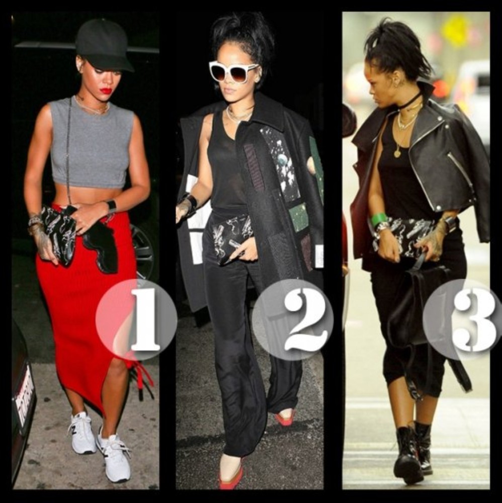 المسدس يرافق Rihanna في إطلالاتها!
