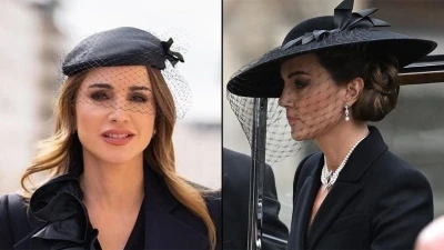 ما القصة وراء اعتماد القبعة المرفقة بالشبك في جنازة الملكة إليزابيث؟