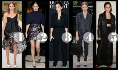 Emma Watson في أسبوع الموضة الباريسيّ للخياطة الراقية