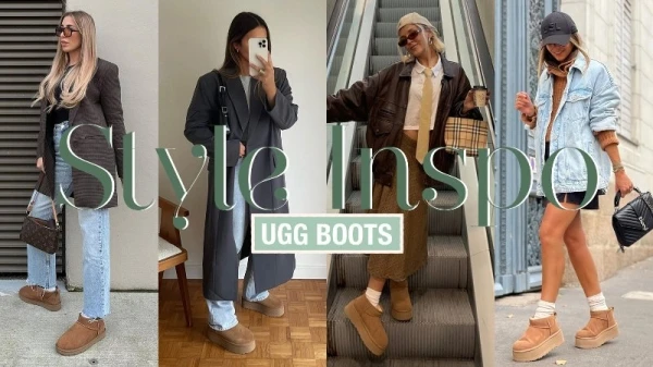 افكار تنسيق ملابس: 30 فكرة مميّزة لانتعال بوتس UGG Boots