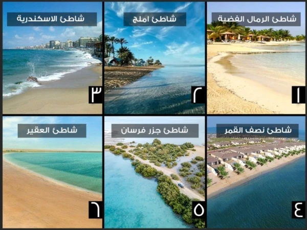 صوّتي لأجمل شاطئ في المملكة العربية السعودية