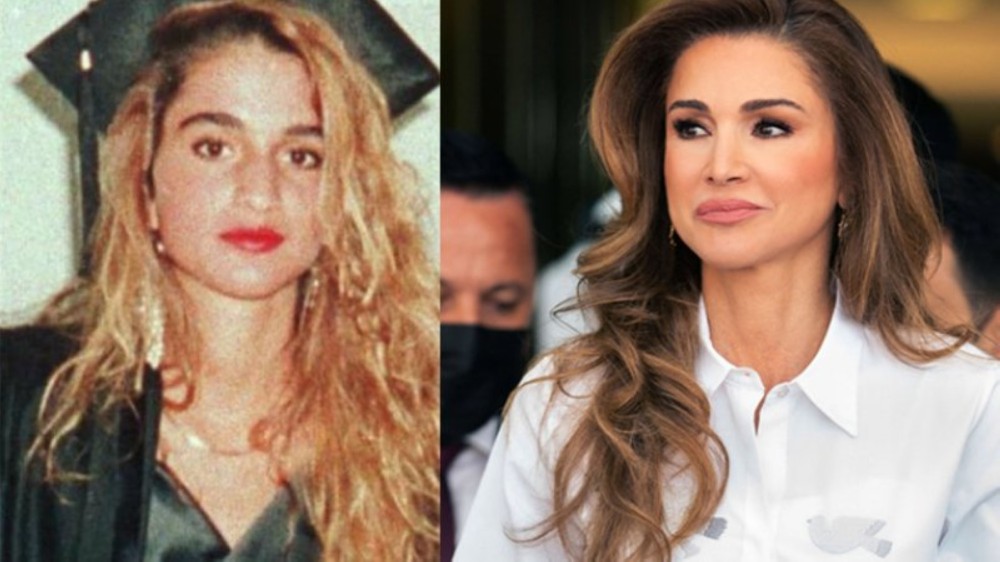 بالصور، مراحل تطوّر جمال الملكة رانيا عبر السنين