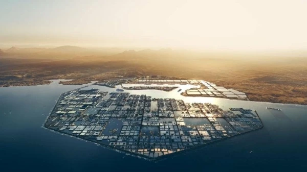 السعودية تطلق أوكساجون ضمن مشروع نيوم، أكبر تجمع صناعي عائم في العالم