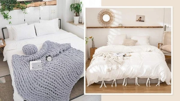 مفارش سرير وموديلات بطانية من امازون ستجعلك ترغبين بالبقاء في السرير طيلة اليوم