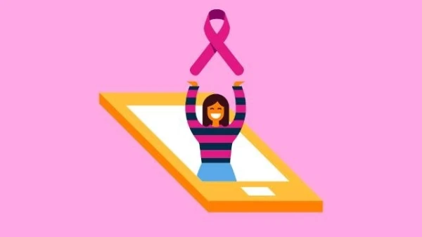 6 تطبيقات الكترونية للتوعية بسرطان الثدي