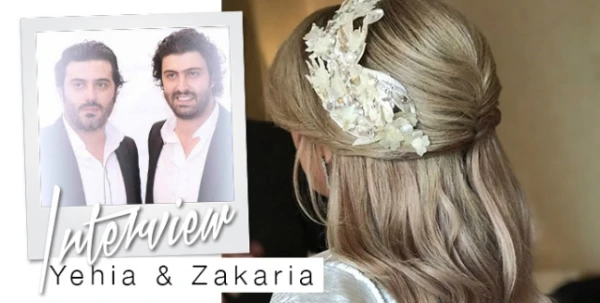 مقابلة خاصّة مع مصفّفي الشعر يحيى وزكريا: أهمّ النصائح للعروس المستقبليّة