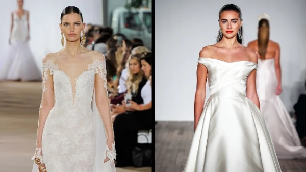 أبرز صيحات فساتين الزفاف من أسبوع الموضة للعرائس لخريف 2019