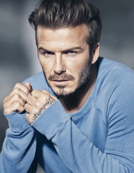 David Beckham في الحملة الإعلانيّة لمجموعة H&M  لربيع 2015