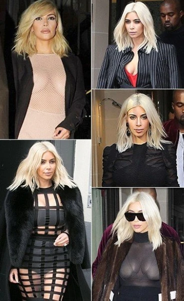 الإطلالة الأسوء لـKim Kardashian في باريس