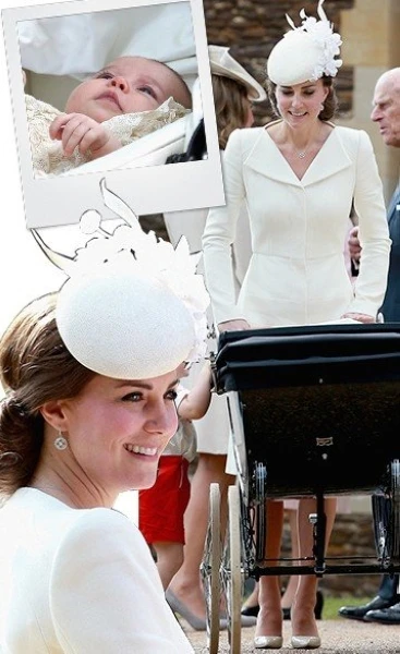 بالصور، إطلالة Kate Middleton في حفل عماد ابنتها