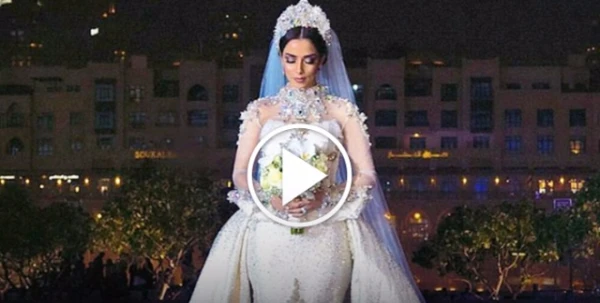 بالفيديو، بلقيس فتحي تكشف عن شكل فستانها الثاني الذي لم يتسنّى لها الوقت ارتداءه يوم زفافها