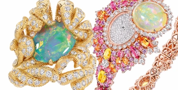 مجموعة مجوهرات Dior et d'Opales تخطف أنفاسنا خلال أسبوع الموضة الباريسيّ للخياطة الراقية