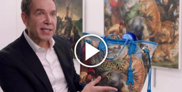 بالفيديو، الفنّان Jeff Koons يتكلّم عن تعاونه مع Louis Vuitton ومجموعة Masters