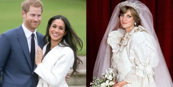 Meghan Markle تكرّم الأميرة ديانا على طريقتها الخاصّة يوم زفافها من الأمير Harry