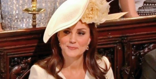 ما من تفصيل ميّز إطلالة Kate Middleton خلال حفل زفاف ميغان ماركل والأمير هاري