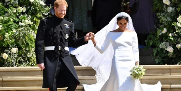 فستان زفاف ميغان ماركل يثير الجدل، هل تمّت سرقته من دار أخرى غير Givenchy؟