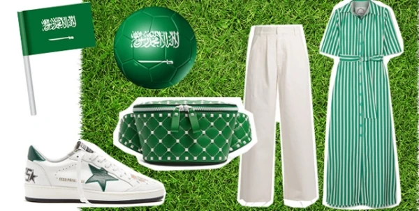 كأس العالم 2018: شجّعي المنتخب السعودي بهذه الملابس لتظهري الدعم الكامل له