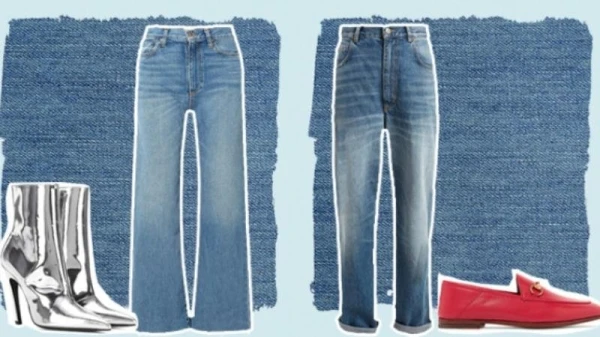 شكل الشوز المناسب لكل سروال جينز