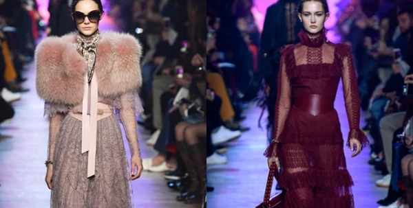 عرض أزياء Elie Saab لخريف 2018: أسلوب فيكتوري مع نفحة رومانسية