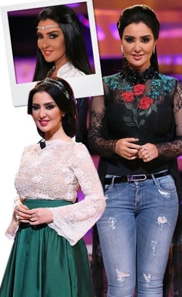 أزياء ميساء مغربي في برنامج رايتينغ رمضان