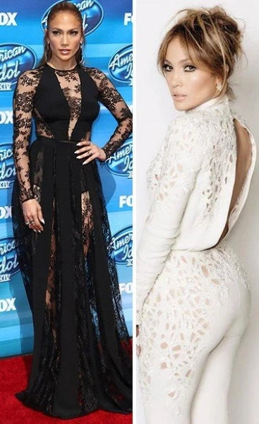 Jennifer Lopez جذّابة في أزياء من توقيع مصمّمين عربيّين