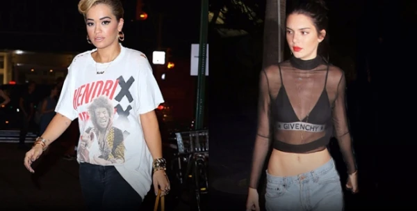 ماذا ارتدت النجمات هذا الأسبوع؟Kendall Jenner تجمع أكثر من صيحة رائجة في إطلالة واحدة