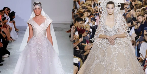أجمل فساتين الزفاف من أسبوع الموضة الباريسيّ للخياطة الراقية لخريف 2018