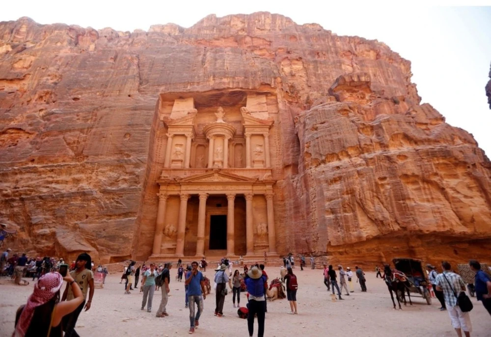 اشهر المعالم السياحية في الوطن العربي - البتراء في الأردن
