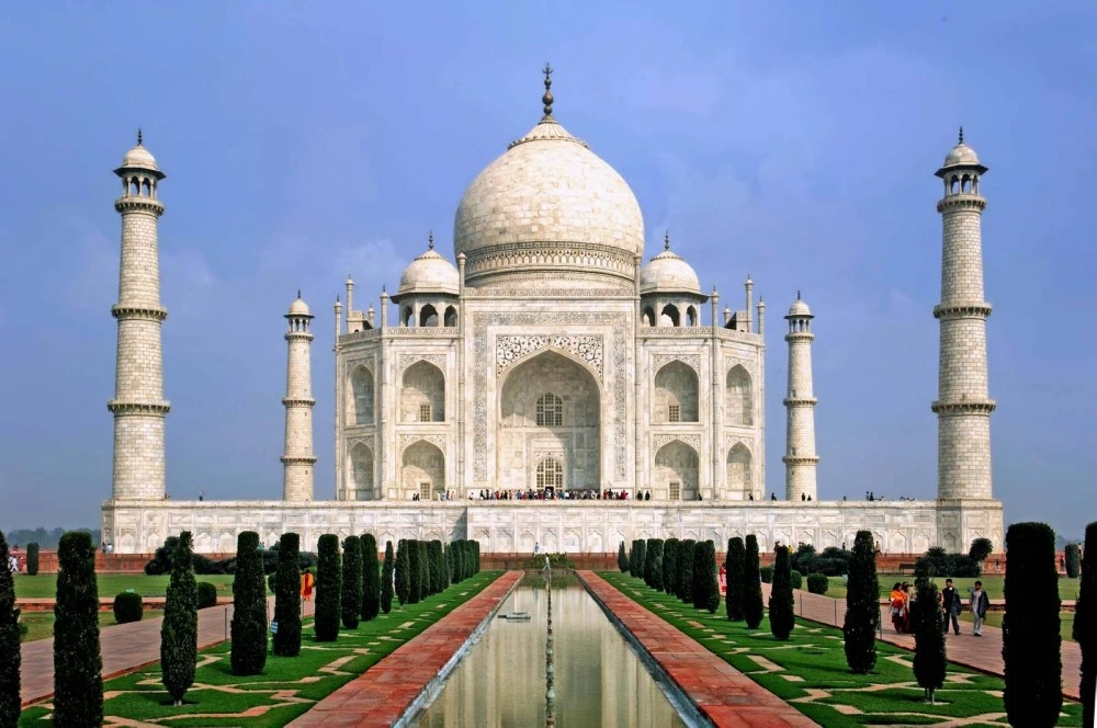 اشهر المعالم السياحية في العالم - تاج محل في الهند