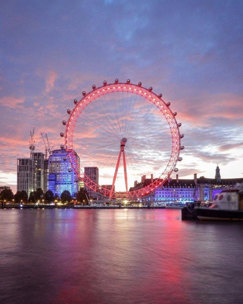 اشهر المعالم السياحية في العالم - عين لندن 