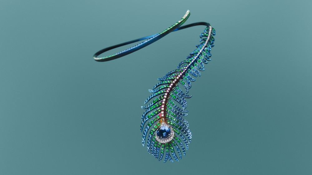 Boucheron تضيف تصاميم جديدة إلى مجموعة Plume de Paon