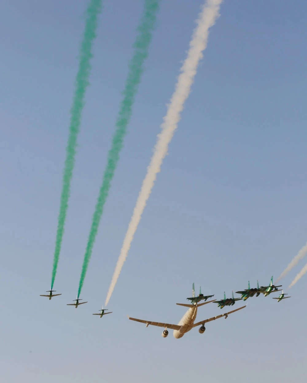  عرض القوات الجوية بمناسبة اليوم الوطني السعودي 93