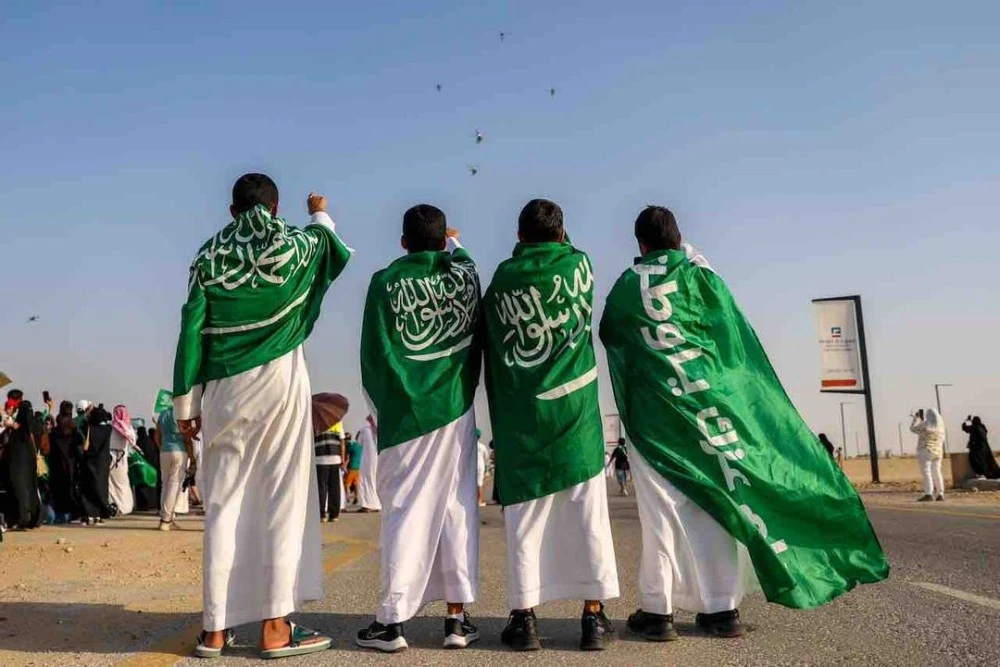 الاحتفالات الشعبية بمناسبة اليوم الوطني السعودي 93
