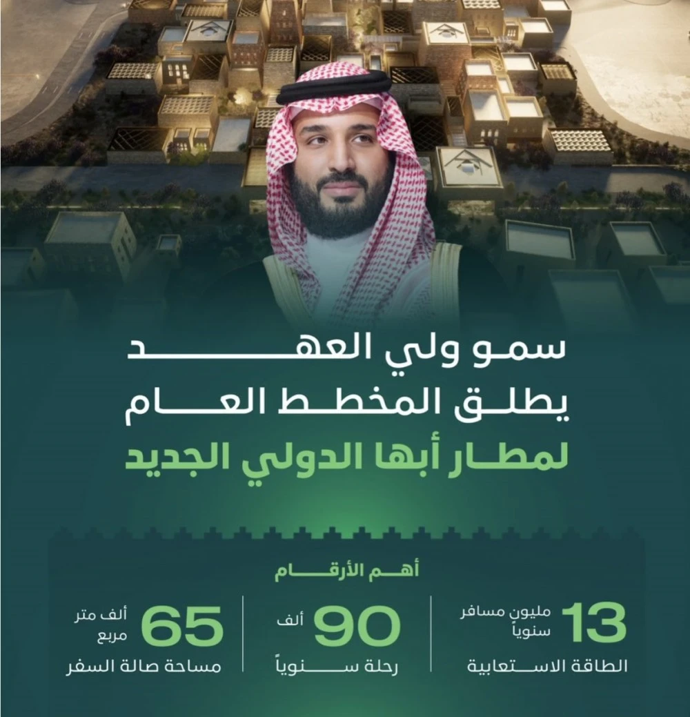 مطار أبها الدولي الجديد في السعودية