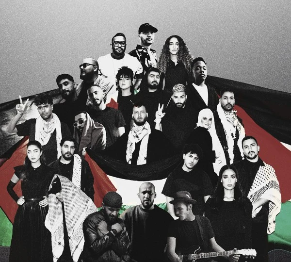 25  فناناً ناشئاً يوحّدون أصواتهم دعماً لفلسطين في أغنية "راجعين"