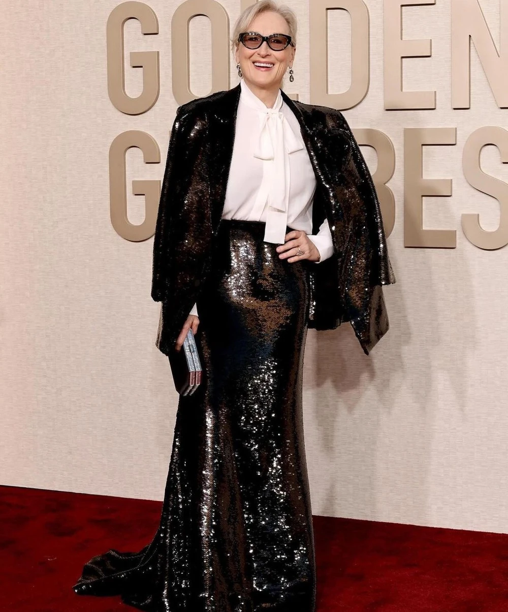 Meryl Streep في ملابس من فالنتينو Valentino