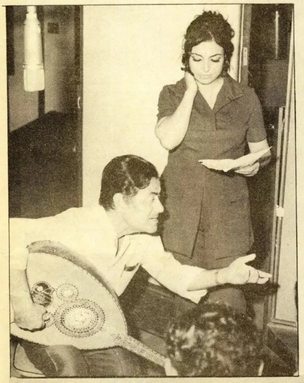 سميرة توفيق مع فريد الاطرش