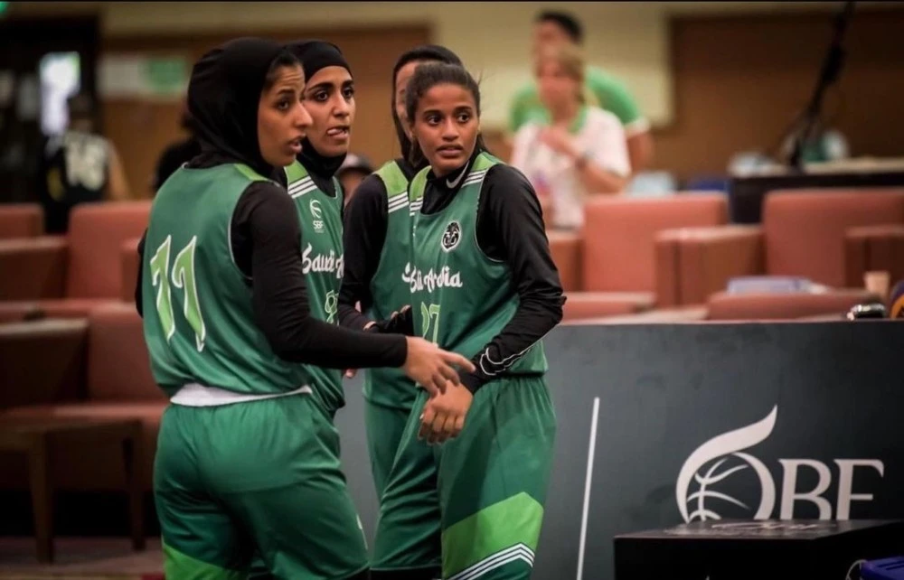 مها الخثلان في المنتخب السعودي لكرة السلة للسيدات