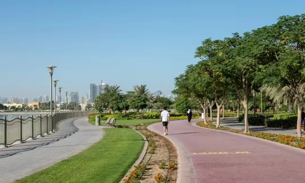 مسار الدراجات الهوائية دبي 