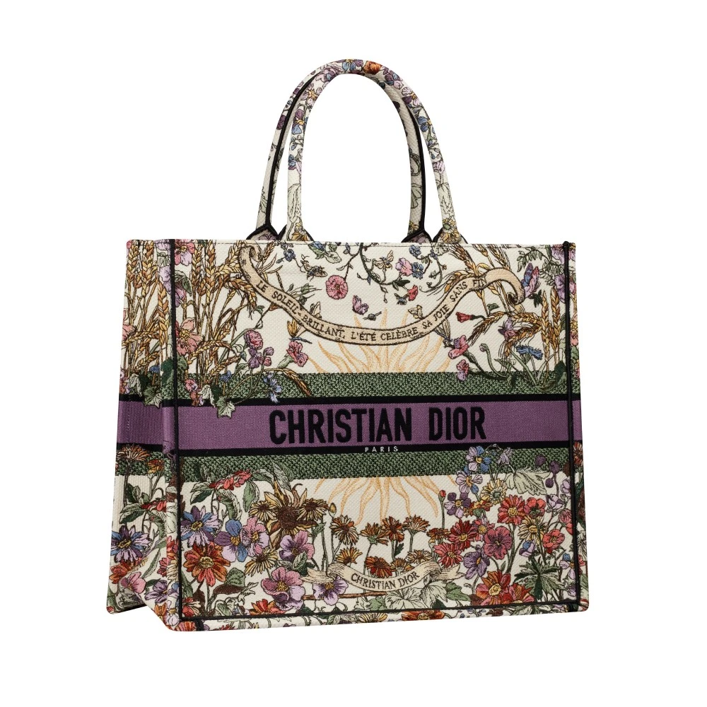 حقيبة Dior Book Tote بشعار Dior 4 Saisons