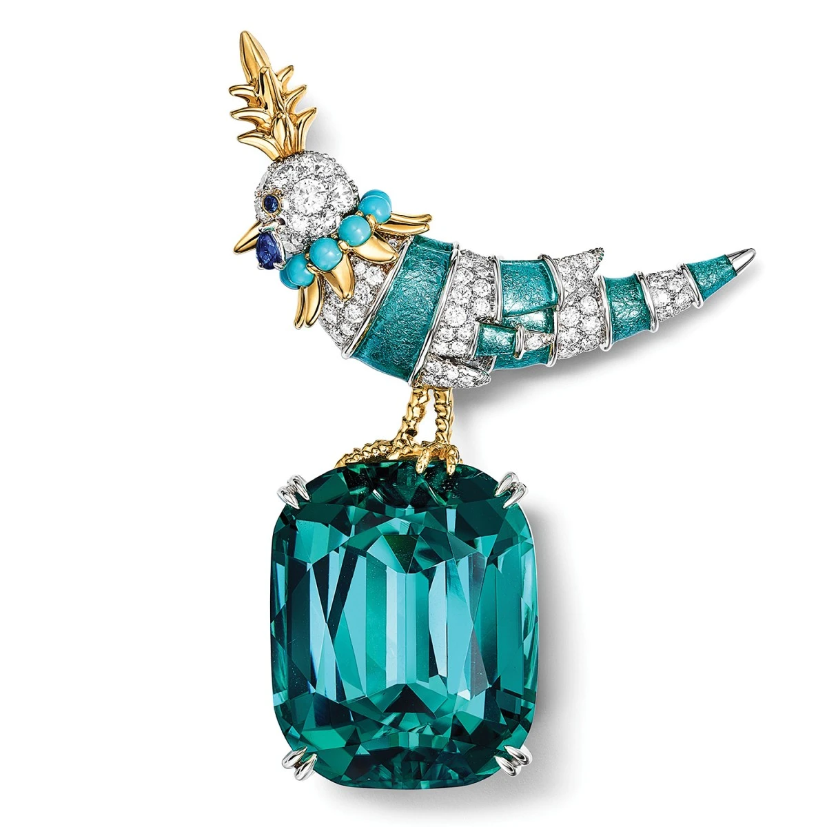 مجموعة Rainbow Bird On A Rock من .Tiffany & Co: مجوهرات تجسّد الحريّة