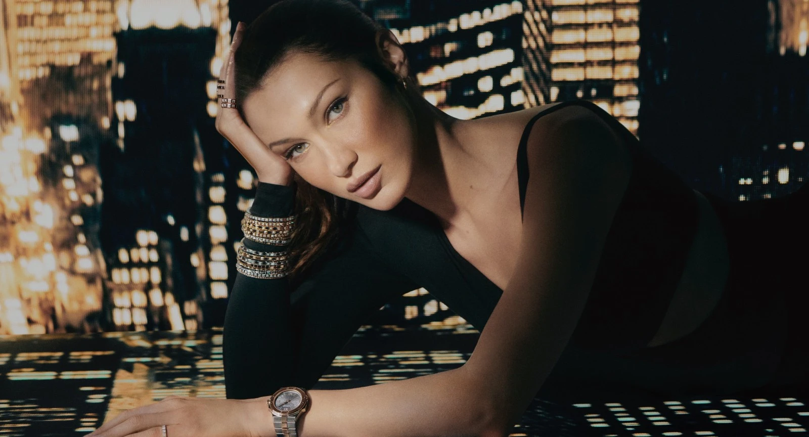 Chopard وBella Hadid تحتفلان بمجوهرات Ice Cube