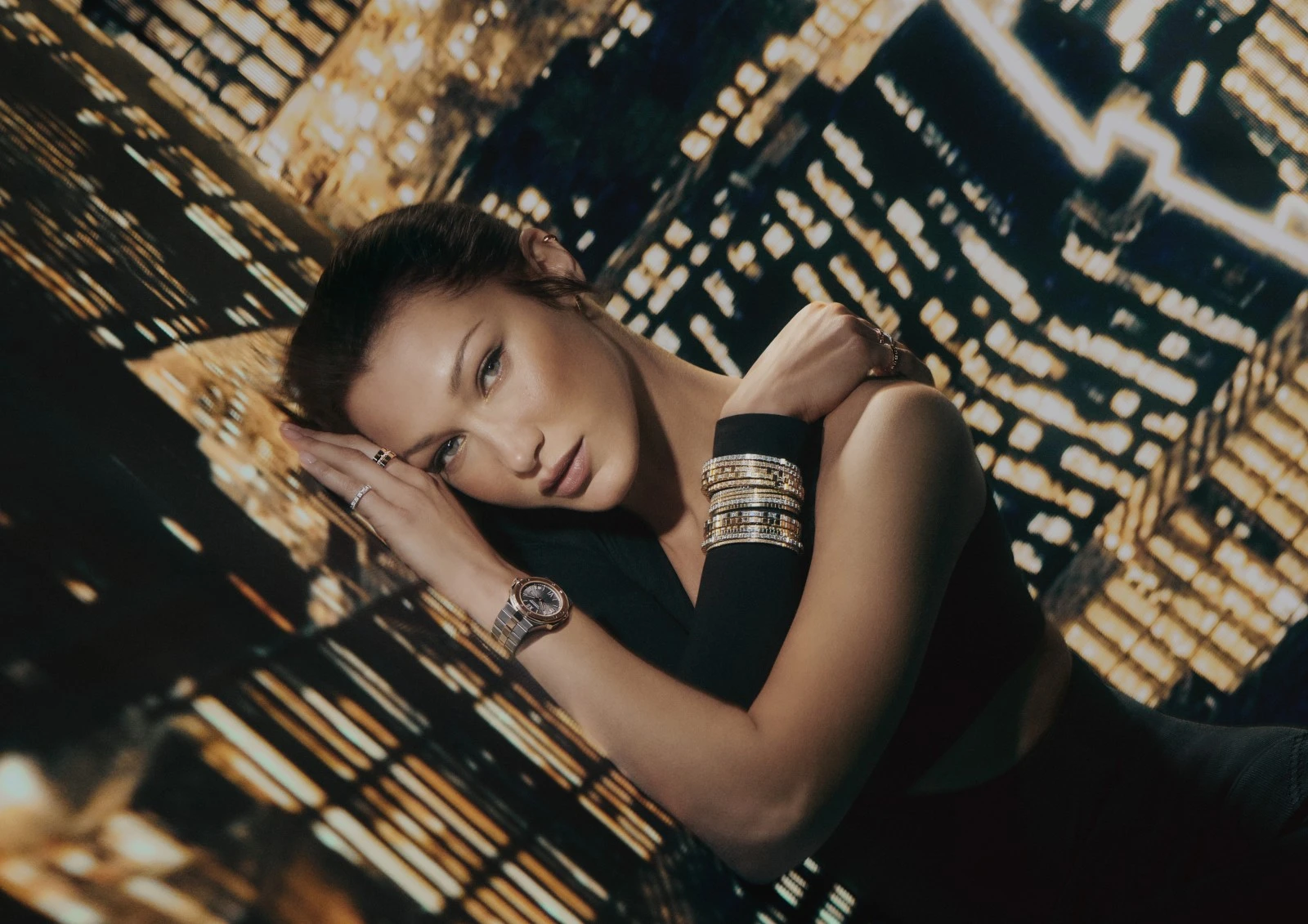 Chopard وBella Hadid تحتفلان بمجوهرات Ice Cube