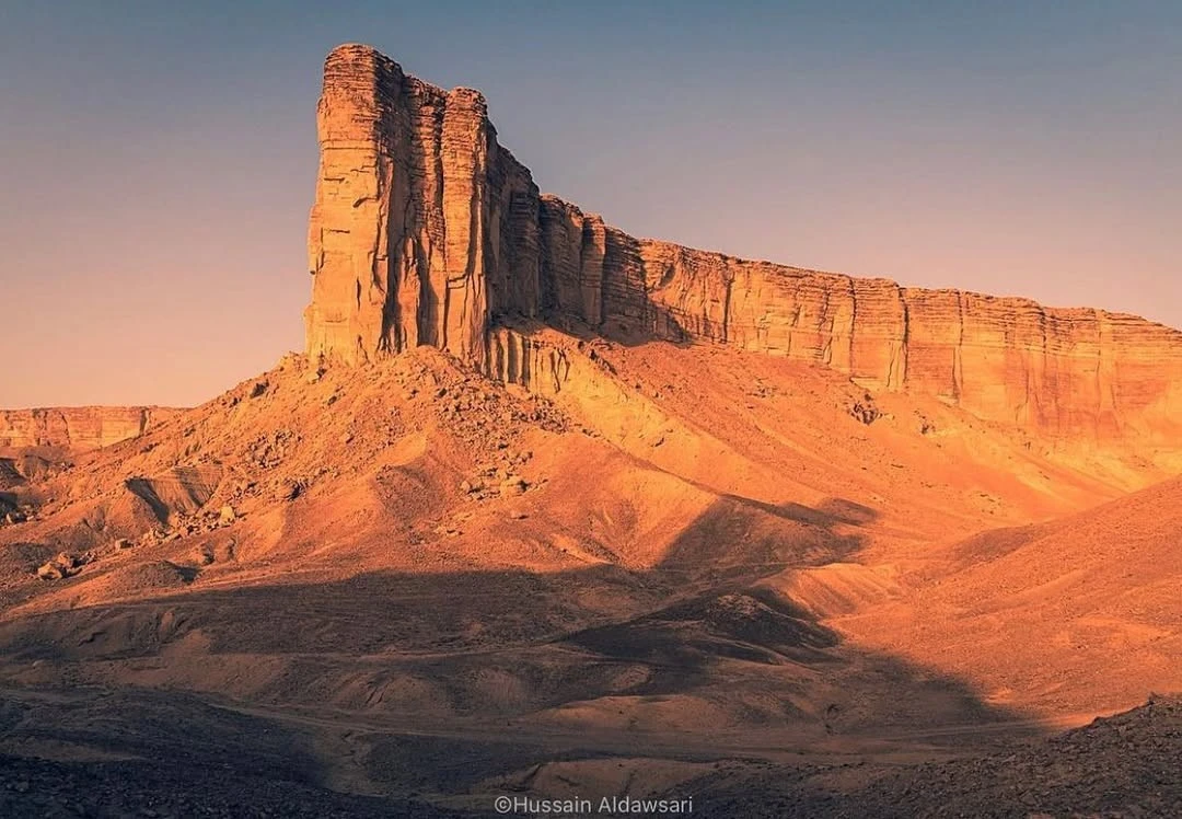 جبل الطويق في السعودية